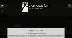Desktop Screenshot of crossroadsfarm.org